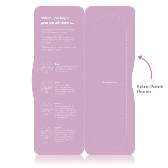 Fridamom C-Section Silicone Scar Patches - Pack of 6 image number 5